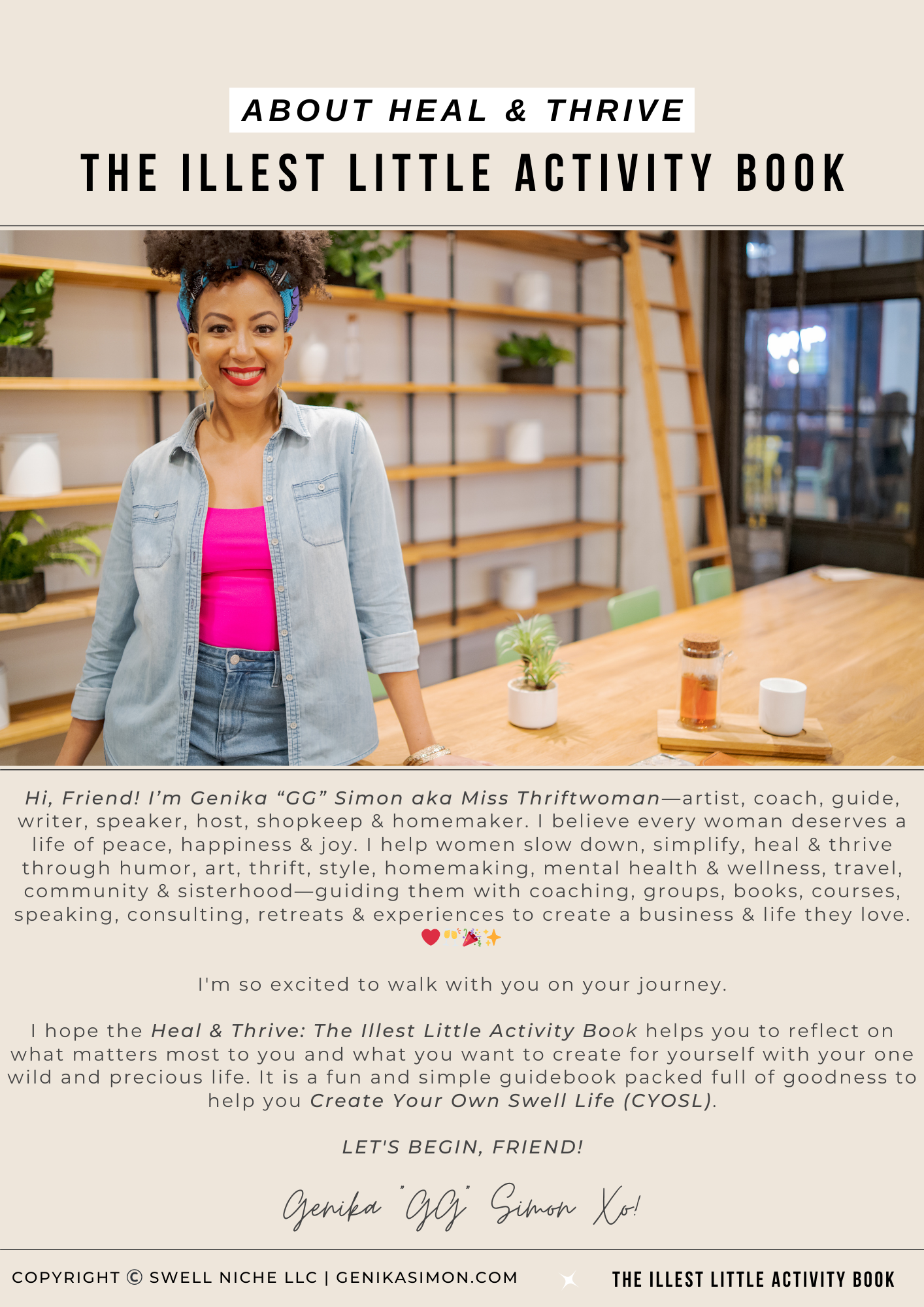 Heal & Thrive: The Illest Little Activity Book (Free 99)